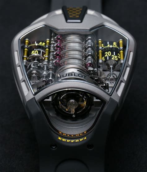 hublot mp-05 laferrari ferrari titanium yellow watch|ferrari hublot watch.